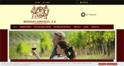 Desktop Screenshot of bodegasanzoles.com
